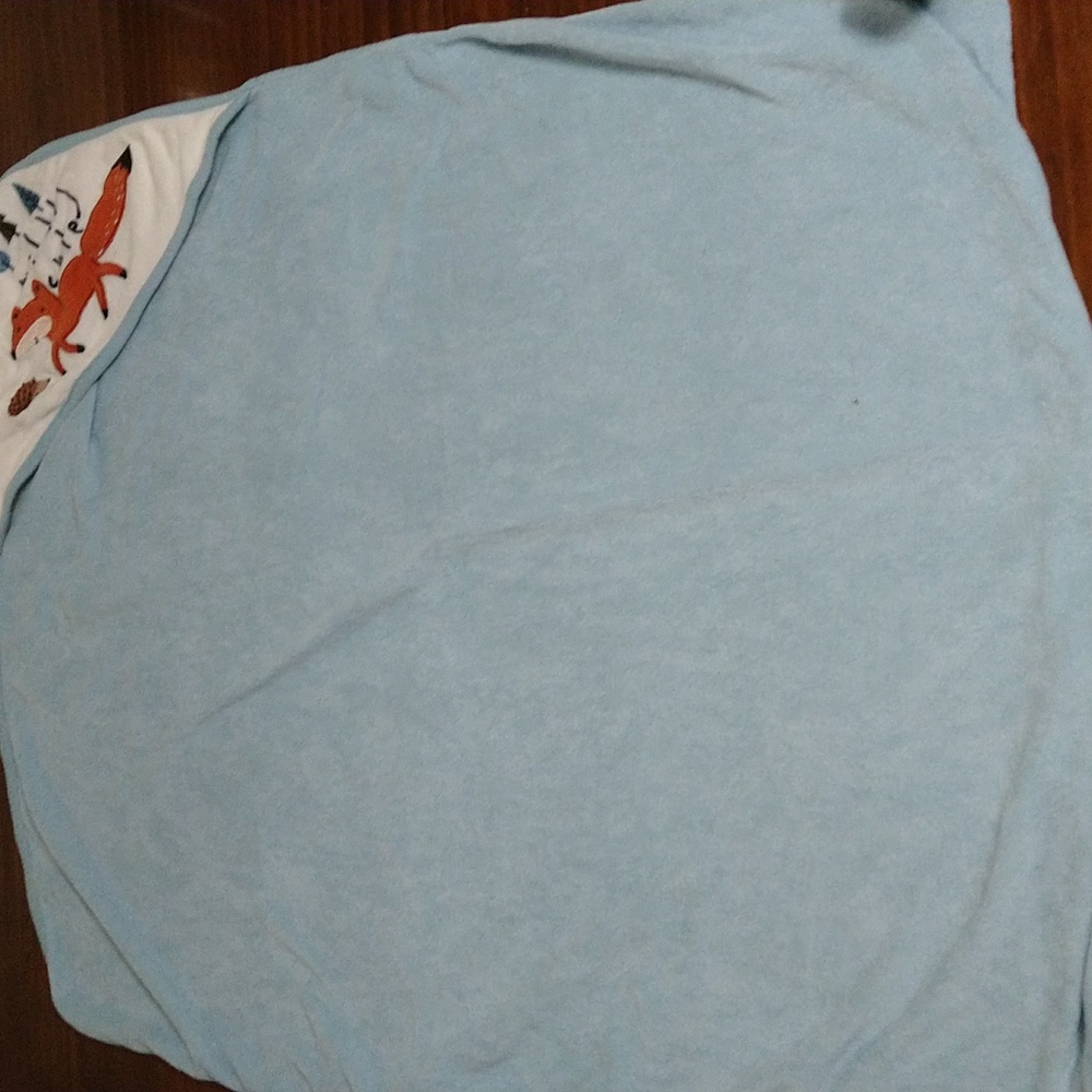 7 Items Little Me & More Fox Baby Themed, Blanket and Towel, Clothing Set - Picture 14 of 16